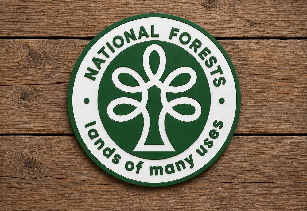 National Forests Sign Lands Of Many Uses Park Hike Trail Camp Outdoors Travel